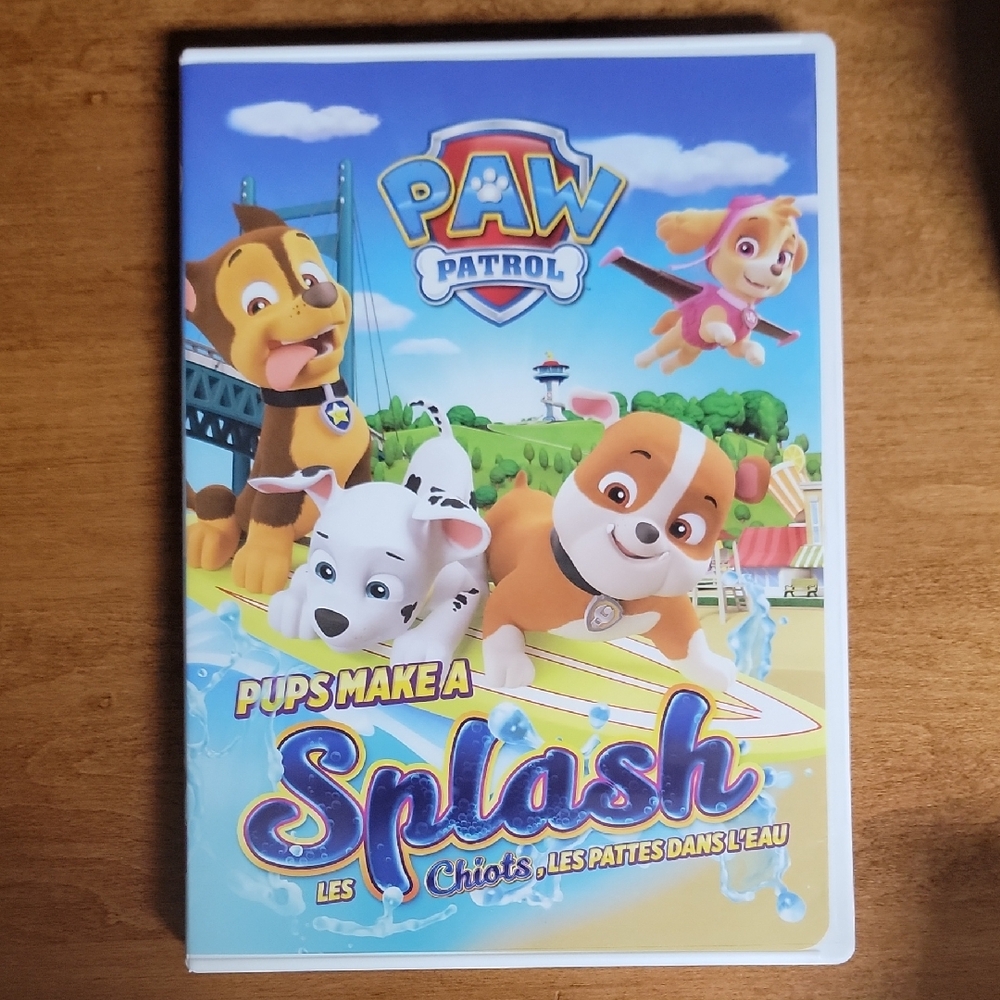 Paw Patrol DVD - Pups Make a Splash